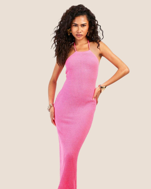 Pink Horizon Maxi Dress